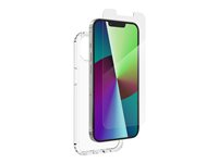 iFrogz Defence - Bagsidecover til mobiltelefon - Krystalklar - med Tempered Glass-skærmbeskytter - for Apple iPhone 13 300508609