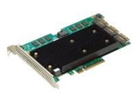 Broadcom MegaRAID 9670-24i - Styreenhed til lagring (RAID) - 24 Kanal - SATA 6Gb/s / SAS 24Gb/s / PCIe 4.0 (NVMe) - RAID RAID 0, 1, 5, 6, 10, 50, 60 - PCIe 4.0 x8 05-50123-00