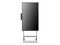 LG One:Quick Flex 43HT3WJ-B - 43" Diagonal klasse LED-bagbelyst LCD paneldisplay - konference - med berøringsskærm (multiberøring)/mikrofon/kamera - 4K UHD (2160p) 3840 x 2160 - sort 43HT3WJ-B