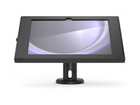 Compulocks Surface GO 1-4 Gen Apex Enclosure Tilting Stand 4" Black - Stativ - eksponeret front/bagsidekamera og sensorer - for tablet - vipning - låsbar - metalramme - sort - for Microsoft Surface Go, Go 2, Go 3, Go 4 for Business TCDP04510APXB