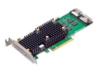 Broadcom MegaRAID 9660-16i - Styreenhed til lagring (RAID) - 16 Kanal - SATA 6Gb/s / SAS 24Gb/s / PCIe 4.0 (NVMe) - RAID RAID 0, 1, 5, 6, 10, 50, 60 - PCIe 4.0 x8 05-50107-00