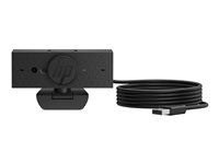 HP 625 - Webcam - vippe - farve - 4 MP - 1920 x 1080 - audio - USB 3.0 6Y7L1AA#ABB