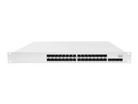 Cisco Meraki Cloud Managed Ethernet Aggregation Switch MS410-32 - Switch - Administreret - 32 x Gigabit SFP + 4 x 10 Gigabit SFP+ (uplink) - monterbar på stativ MS410-32-HW