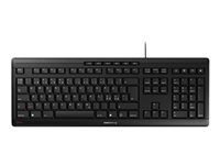 CHERRY STREAM KEYBOARD - Tastatur - USB - Pan Nordic - tastkontakt: CHERRY SX - sort JK-8500PN-2