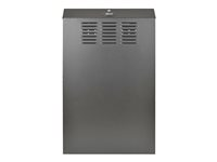 Eaton Tripp Lite Series 6U Wall Mount Rack Enclosure Server Cabinet Vertical 36" Deep - Rack kabinet - vægmonterbar - sort - 6U - 19" SRWF6U36