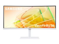 Samsung ViewFinity S6 S34C650TAU - S65TC Series - LED-skærm - kurvet - 34" - HDR LS34C650TAUXEN