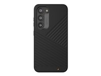 Gear4 Denali - Bagsidecover til mobiltelefon - polykarbonat, D3O Bio, RepelFlex-belægning, Tritan Renew - sort - for Samsung Galaxy S23 702010943