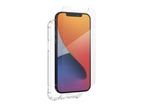 iFrogz Defence - Bagsidecover til mobiltelefon - Krystalklar - med skærmbeskytter - for Apple iPhone 12, 12 Pro 300508608
