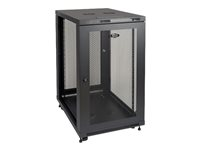 Eaton Tripp Lite Series 24U Rack Enclosure Server Cabinet 33" Deep w/ Doors & Sides - Rack kabinet - sort - 24U - 19" SR24UB