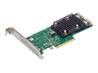 Broadcom 9500 series 16i Tri-Mode - Værtsbusadapter - 16 Kanal - SATA 6Gb/s / SAS 12Gb/s / PCIe 4.0 (NVMe) - PCIe 4.0 x8 05-50134-00