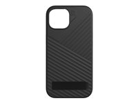 ZAGG Denali Snap - Bagsidecover til mobiltelefon - grov - med støtteben - MagSafe-kompatibilitet - for Apple iPhone 13, 14, 15 702312716