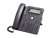 Cisco IP Phone 6851 - VoIP-telefon - SIP, SRTP - 4 linier - brunsort CP-6851-3PCC-K9=