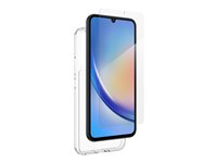 iFrogz Defence - Bagsidecover til mobiltelefon - Krystalklar - med skærmbeskytter - for Samsung Galaxy A34 5G 300511311
