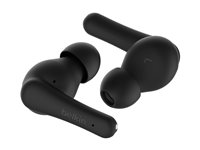 Belkin SoundForm Rhythm - Ægte trådløse øretelefoner med mik. - i øret - Bluetooth - sort AUC012BTBK