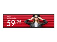 NEC MultiSync BT421 - 42" Diagonal klasse LCD fladskærm - digital skiltning 1920 x 480 - direkte belyst LED - med OPS med vægmontering 40001381