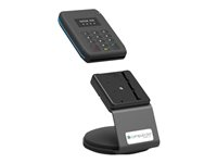 Compulocks Universal EMV Smartphone Security Stand - Stativ - for mobile enheder - låsbar - sort - vægmonterbar, skrivebord, disk 199BSLDDCKB