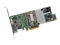 Avago MegaRAID SAS 9361-4i - Styreenhed til lagring (RAID) - SATA 6Gb/s / SAS 12Gb/s - lavprofil - RAID RAID 0, 1, 5, 6, 10, 50, 60 - PCIe 3.0 x8 05-25420-10