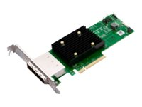 Broadcom HBA 9500-16e Tri-Mode - Lagringskontrol - 16 Kanal - SATA 6Gb/s / SAS 12Gb/s / PCIe 4.0 (NVMe) - PCIe 4.0 x8 05-50075-00