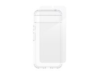 iFrogz Defence - Bagsidecover til mobiltelefon - klar - med skærmbeskytter - for Google Pixel 8a 302314200