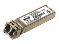 Intel Ethernet SFP+ SR Optics - SFP+ transceiver modul - 10GbE - 1000Base-SX, 10GBase-SR - LC - 850 nm - for P/N: X520DA1OCPG2P5, X520DA2OCPG2P5, X710DA2OCP1 E10GSFPSRX