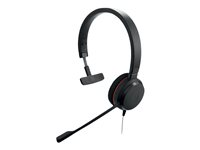 Jabra Evolve 20SE UC mono - Headset - på øret - kablet - USB-C, USB-A - støjisolerende - Alcatel-Lucent Certified, Avaya Certified, Certified for Microsoft Teams, Cisco Certified, Unify Certified 4993-829-469
