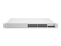 Cisco Meraki Cloud Managed MS350-24X - Switch - L3 - Administreret - 24 x 10/100/1000 (UPOE) + 4 x 10 Gigabit SFP+ (uplink) - monterbar på stativ, desktop - UPOE (740 W) MS350-24X-HW