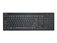 Kensington Advance Fit Slim - Tastatur - trådløs - 2.4 GHz - spansk - sort K72344ES