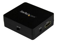 StarTech.com HDMI Audio Extractor - HDMI to 3.5mm Audio Converter - 2.1 Stereo Audio - 1080p (HD2A) - HDMI audio signal-udtræk HD2A