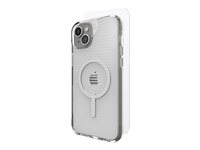 ZAGG Luxe Snap - Beskyttende kasse bagsidecover til mobiltelefon - MagSafe-kompatibilitet - klar - for Apple iPhone 15 Plus 100511870