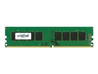 Crucial - DDR4 - modul - 16 GB - DIMM 288-PIN - 2400 MHz / PC4-19200 - CL17 - 1.2 V - ikke bufferet - ikke-ECC CT16G4DFD824A