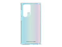 Gear4 Milan - Bagsidecover til mobiltelefon - med farvegradient og smukke detaljer - D3O Crystalex - aurora - for Samsung Galaxy S22 Ultra 702009141