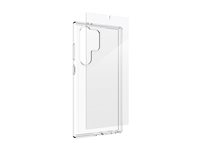iFrogz Defence - Bagsidecover til mobiltelefon - D3O - klar - med skærmbeskytter - for Samsung Galaxy S24 Ultra 300513684