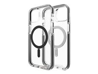 Gear4 D3O - Bagsidecover til mobiltelefon - RepelFlex-belægning - sort - for Apple iPhone 13 702008205