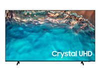 Samsung HG75BU800EU - 75" Diagonal klasse HBU8000 Series LED-bagbelyst LCD TV - Crystal UHD - hotel / beværtning - Smart TV - Tizen OS - 4K UHD (2160p) 3840 x 2160 - HDR - sort HG75BU800EUXEN