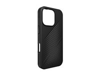 ZAGG Luxe Snap - Bagsidecover til mobiltelefon - MagSafe-kompatibilitet - sort - for Apple iPhone 16 Pro 702315008