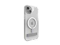 Zagg Crystal Palace - Bagsidecover til mobiltelefon - MagSafe-kompatibilitet - klart klik - for Apple iPhone 14 Plus, 15 Plus 702312621