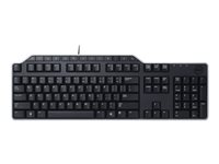 Dell KB-522 Wired Business Multimedia - Tastatur - USB - QWERTY - svensk/finsk - sort DELL-580-17682