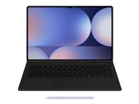 Samsung EF-DX925 - Tastatur og folio-kasse (bogomslag) - AI-tast - med trackpad - trådløs - POGO pin, Bluetooth - sort tastatur, sort etui - for Galaxy Tab S10 Ultra, Tab S9 Ultra EF-DX925BBEGSE