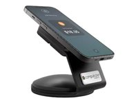 Compulocks Universal EMV Smartphone Security Stand - Stativ - for mobile enheder - låsbar - sort - vægmonterbar, skrivebord, disk 199BSLDDCKB