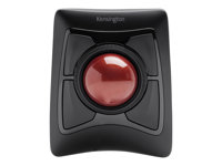 Kensington Expert Mouse Wireless Trackball - Styrebold - højre- og venstrehåndet - optisk - 4 knapper - trådløs - 2.4 GHz, Bluetooth 5.0 LE - Bluetooth USB adapter - sort K72359WW