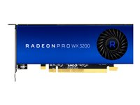 AMD Radeon Pro WX 3200 - Grafikkort - Radeon Pro WX 3200 - 4 GB GDDR5 - PCIe 3.0 x16 lavprofil - 4 x Mini DisplayPort 100-506115