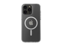 Belkin SheerForce - Bagsidecover til mobiltelefon - magnetisk - MagSafe-kompatibilitet - klar - tynd, letvægt - for Apple iPhone 15 Pro Max MSA022BTCL