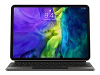 Apple Magic Keyboard - Tastatur og folio-kasse - med trackpad - bagbelyst - Apple Smart connector - QWERTY - islandsk - for 10.9-inch iPad Air (4th generation, 5th generation); 11-inch iPad Air (M2, M3); 11-inch iPad Pro (1st generation, 2nd generation, 3rd generation, 4th generation) MXQT2IS/A