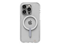 Gear4 Crystal Palace Snap - Bagsidecover til mobiltelefon - MagSafe-kompatibilitet - D3O Crystalex - klar - for Apple iPhone 14 Pro 702010017
