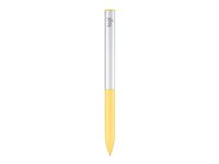 Logitech Pen - Digitalpen - trådløs - gul - for Acer Chromebook Enterprise 514; HP Chromebook x360; Samsung Galaxy Chromebook 2 914-000069
