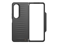 Gear4 Bridgetown - Bagsidecover til mobiltelefon - antimikrobiel - D3O Bio - sort - for Samsung Galaxy Z Fold4 702009866
