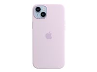 Apple - Bagsidecover til mobiltelefon - MagSafe-kompatibilitet - silicone - lilla - for iPhone 14 Plus MPT83ZM/A