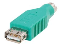 C2G - Tastatur-/ musadapter - PS/2 (han) til USB (hun) 81497