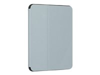 Targus Click-In - Flipomslag til tablet - termoplastisk polyuretan (TPU), polyurethan - sølv - 10.9" - for Apple 10.9-inch iPad (10. generation); iPad A16 Wi-Fi, A16 Wi-Fi + Cellular THZ93211GL