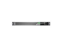 APC Smart-UPS Ultra - UPS (rackversion) (høj densitet) - med netværksadministrationskort indlejret - AC 220/230/240 V - 2200 Watt - 2200 VA - Litiumion - Ethernet, USB - output-stikforbindelser: 5 - 1U - sølvgrå SRTL2K2RM1UINC